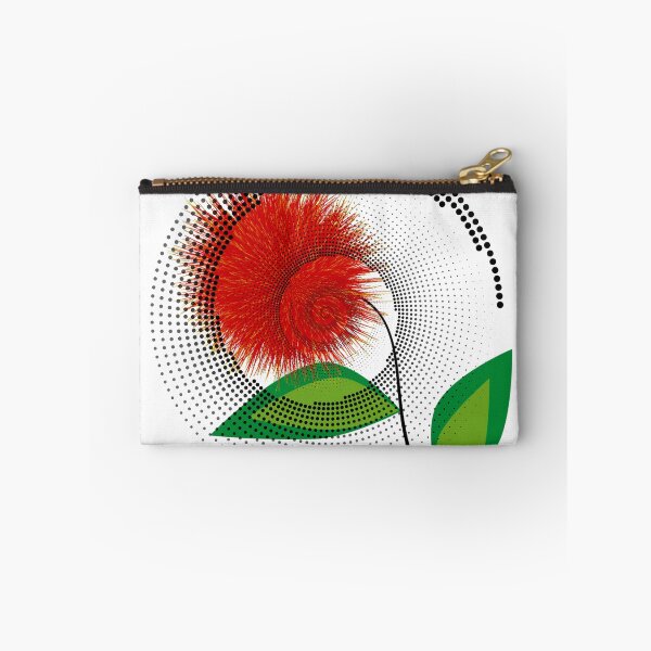 Item preview, A red flower surrounded by dots designed and sold by Bigrow.
