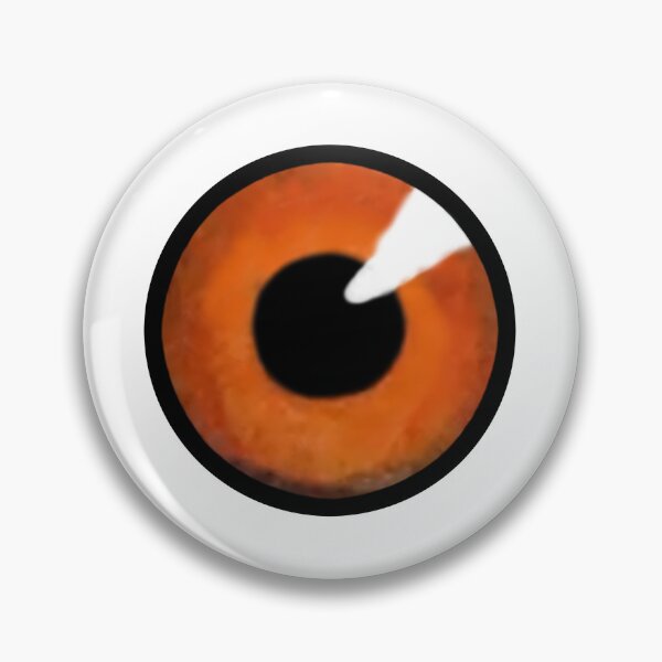 Item preview, Big orange eye staring at you. designed and sold by Luggnagg.