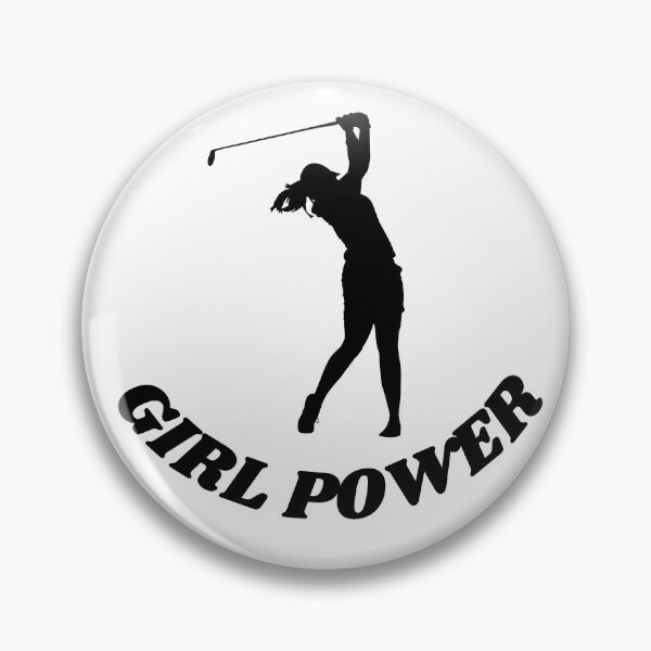 Item preview, Golf Girl Power Inspirational Quote designed and sold by HanaiPrint.