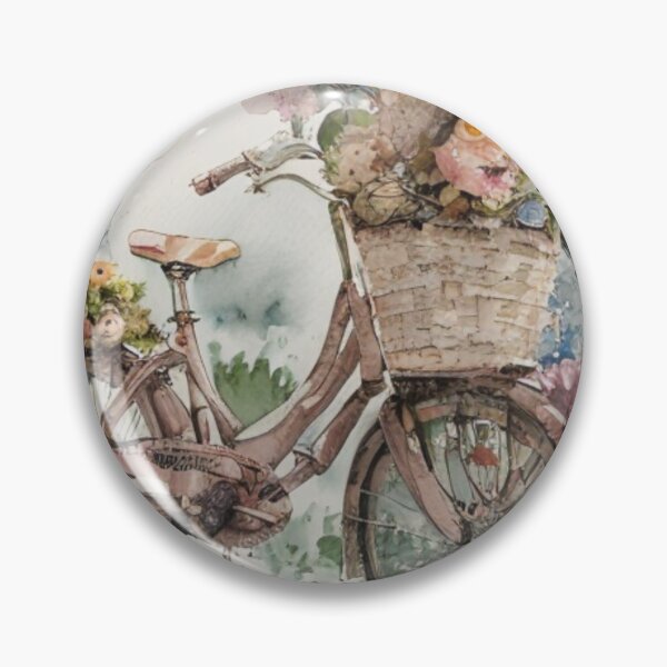 Item preview, romantic floral bicycle designed and sold by memonto.