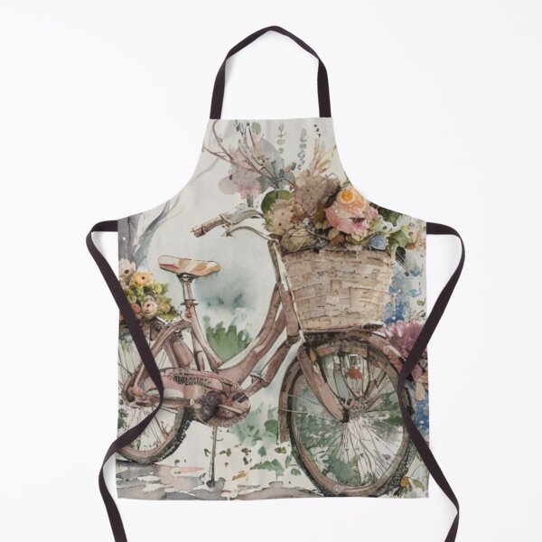 Item preview, romantic floral bicycle designed and sold by memonto.