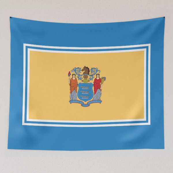 Item preview, NEW JERSEY Flag Gifts, Masks, Stickers & Products (GF) designed and sold by mpodger.