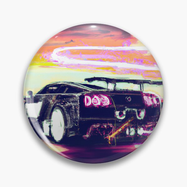 Item preview, racing car in art colors designed and sold by Haveonelikethis.
