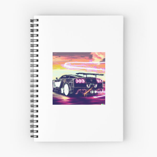Item preview, racing car in art colors designed and sold by Haveonelikethis.