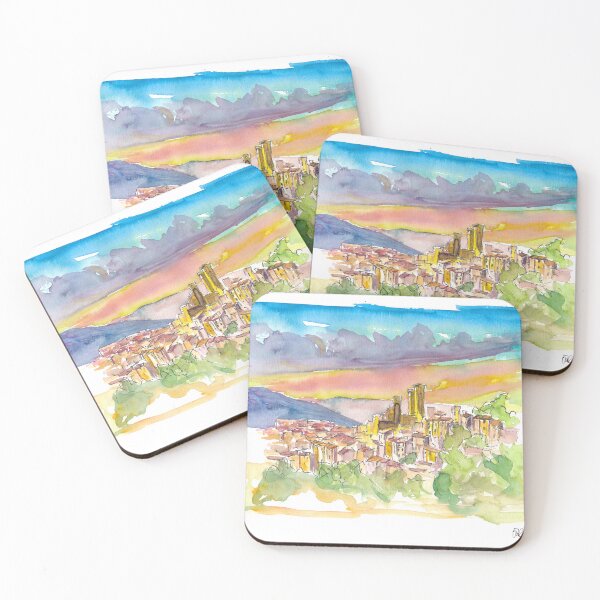 Item preview, Pacentro Skyline in Province of L'Aquila in Abruzzo, Italy designed and sold by artshop77.