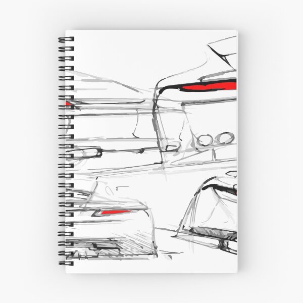 Item preview, Sports Car Design Sketch on White designed and sold by tfmotorworks.