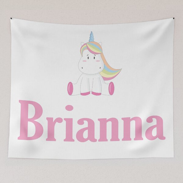Item preview, Brianna Cute Unicorn My Name Is Brianna designed and sold by ProjectX23.