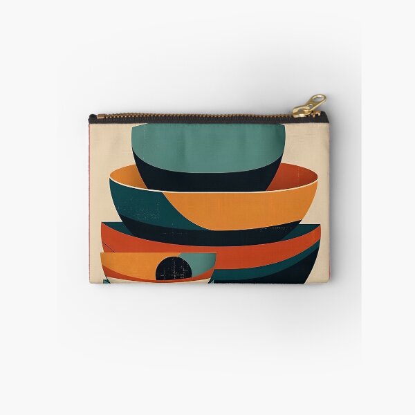 Item preview, Abstract picture of some colorful bowls  designed and sold by RoseShop2093.