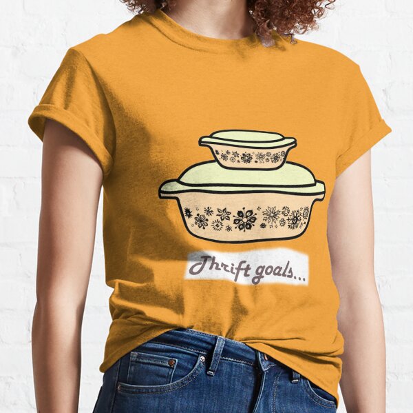 Ultimate thriftshop goals Pyrex sets Essential T-Shirt for Sale by  JewelsNova