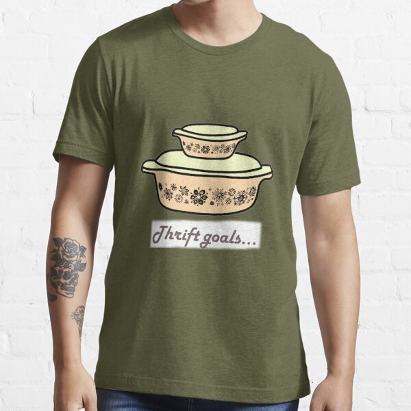 Ultimate thriftshop goals Pyrex sets Essential T-Shirt for Sale by  JewelsNova