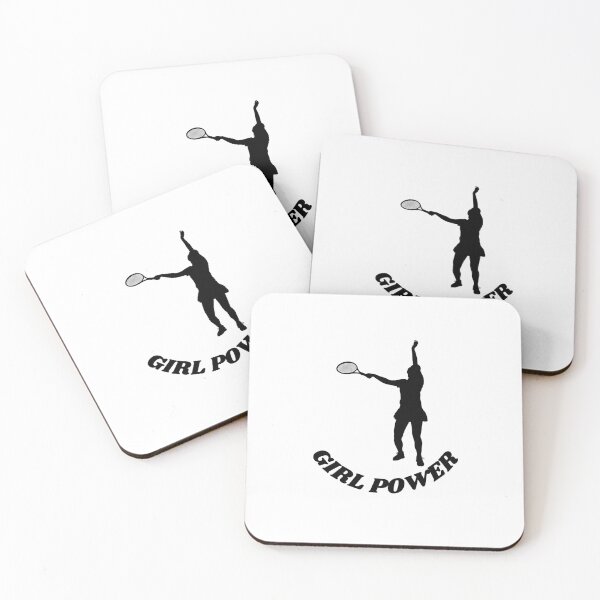 Item preview, Tennis Girl Power Inspirational Quote designed and sold by HanaiPrint.