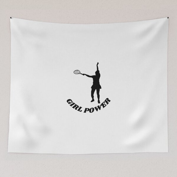 Item preview, Tennis Girl Power Inspirational Quote designed and sold by HanaiPrint.