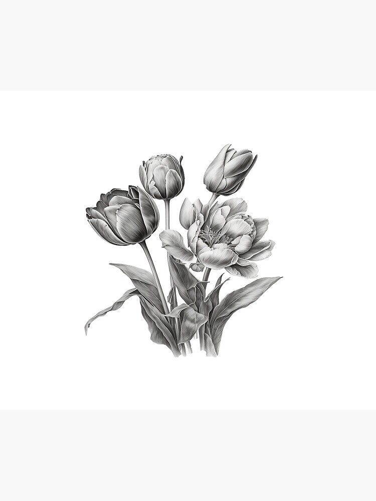 Pencil Drawing Beautiful Flower Design Easy For Beginners - YouTube