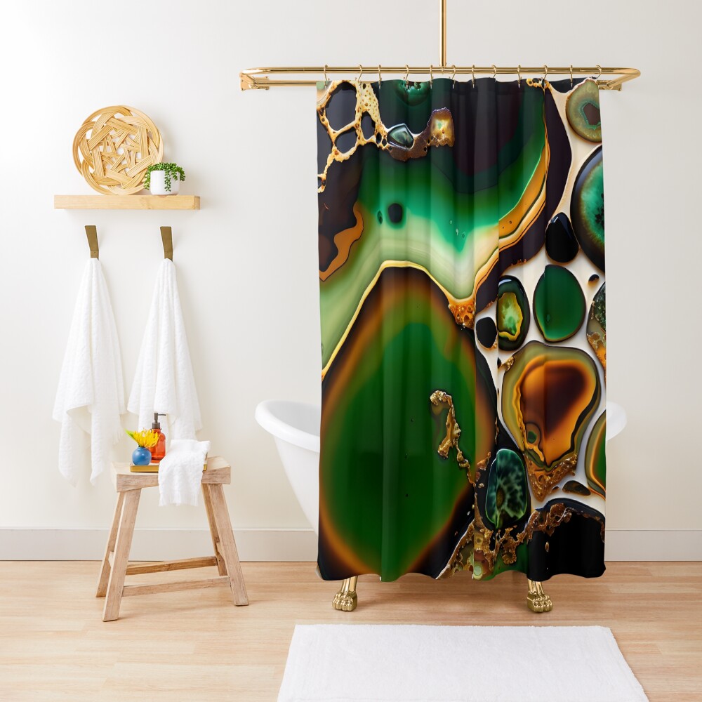 Item preview, Shower Curtain designed and sold by FoxGleam.