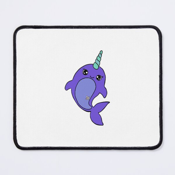 Item preview, GJ Feeding Tube Awareness Cute Narwhal designed and sold by Hannah Anderle.