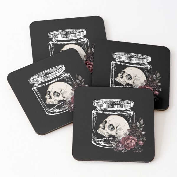 Item preview, A Dark Keepsake Skull in Jar designed and sold by InfernalDesign.