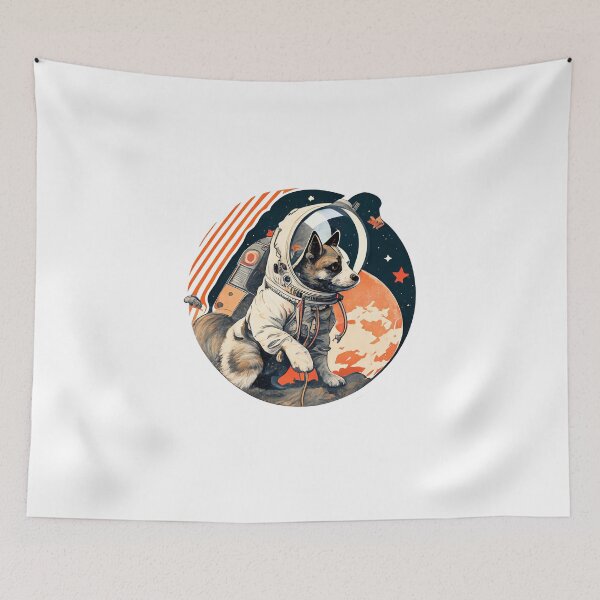 Item preview, Laika, space traveler Classic designed and sold by rock9999.
