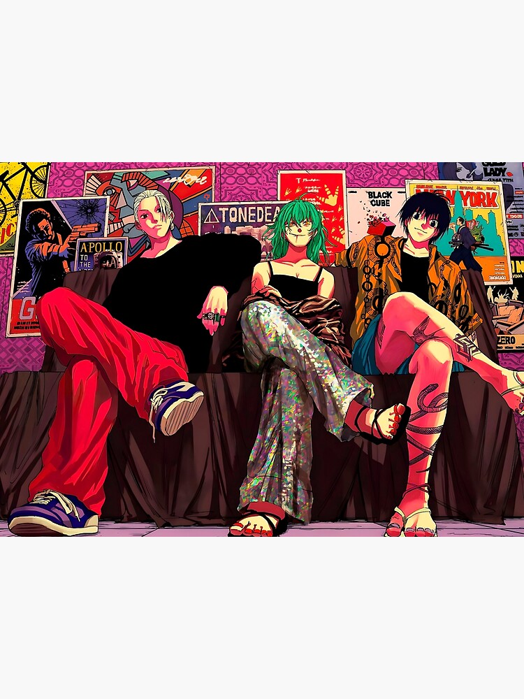 Anime Sakamoto Days' Poster, picture, metal print, paint by