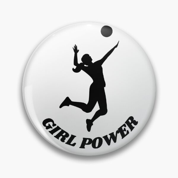 Item preview, Beach Volley Girl Power Inspirational Quote designed and sold by HanaiPrint.