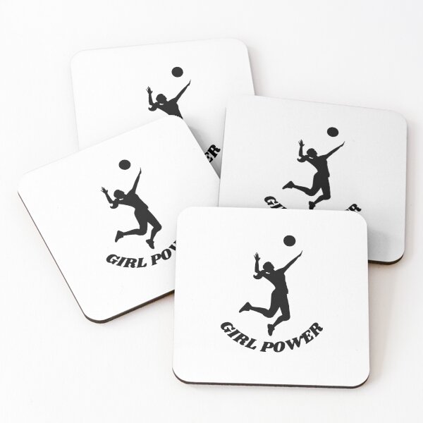 Item preview, Beach Volley Girl Power Inspirational Quote designed and sold by HanaiPrint.