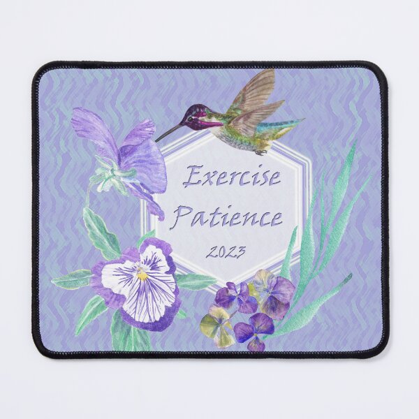 Item preview, Exercise Patience designed and sold by artbyruthandco.