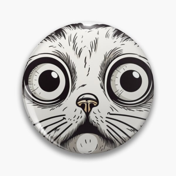 Item preview, worried cat illustration designed and sold by shirtsMC.