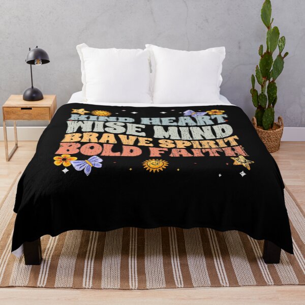 Item preview, Vintage Empathy Kind Heart Wise Mind Brave Spirit Bold Faith designed and sold by Nessshirts.