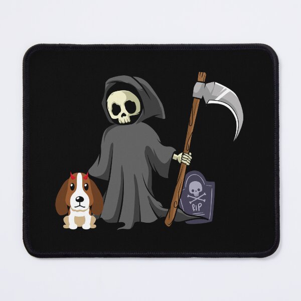 Item preview, The Grim Reaper and Its Dog designed and sold by InfernalDesign.