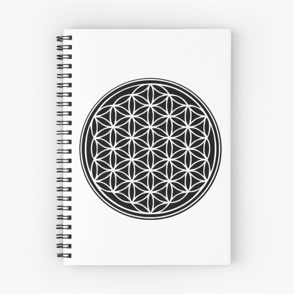 Item preview, Black and white flower of life designed and sold by mia-alice85.