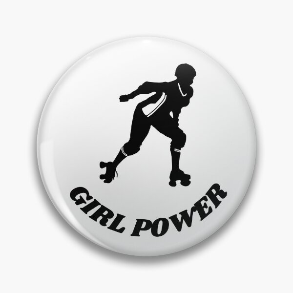 Item preview, Roller Blades Roller Derby Girl Power Inspirational Quote designed and sold by HanaiPrint.