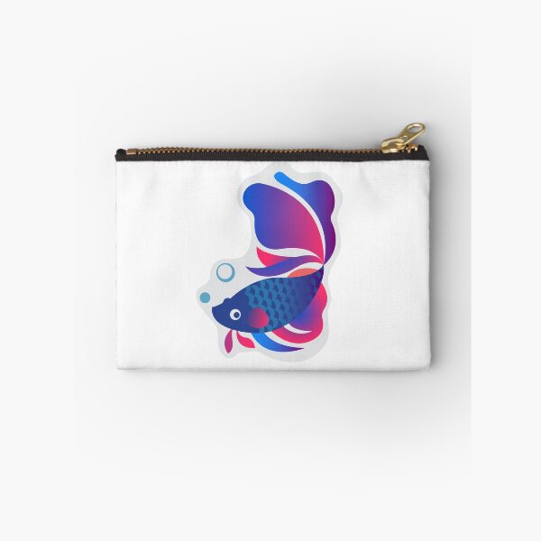 Item preview, Multicolor Bettafish Sticker designed and sold by vikyky.