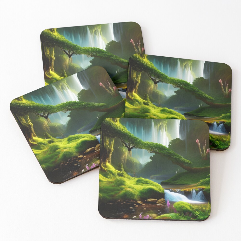 Item preview, Coasters (Set of 4) designed and sold by ARTificentPR.