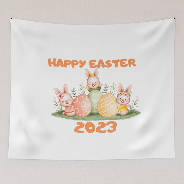 Item preview, happy easter bunny rabbit face funny easter day women girls designed and sold by smilup.