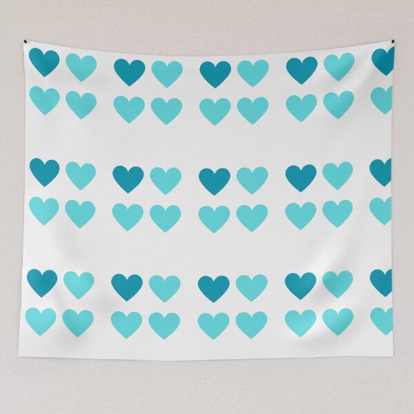 Item preview, 1 in 4 Blue Hearts  designed and sold by JettieDesignCo.