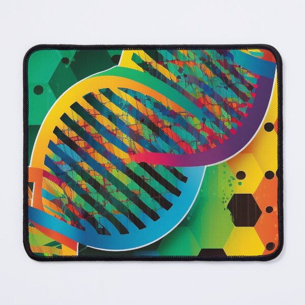 Item preview, Science DNA Art - DNA Mosaic designed and sold by TiloaiCreations.