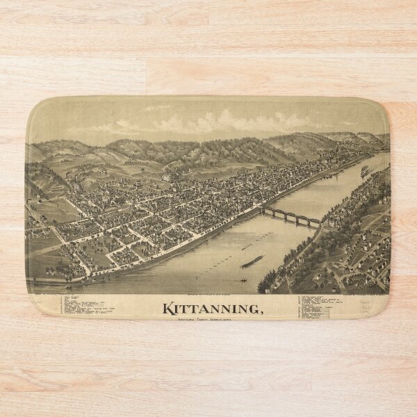 Item preview, Kittanning, Pennsylvania (1896) designed and sold by allhistory.