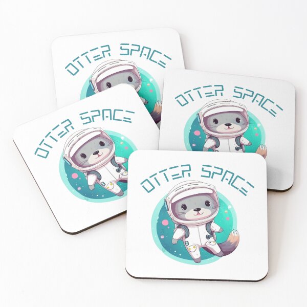 Item preview, Otter in Space designed and sold by cetakulang.