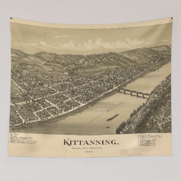 Item preview, Kittanning, Pennsylvania (1896) designed and sold by allhistory.
