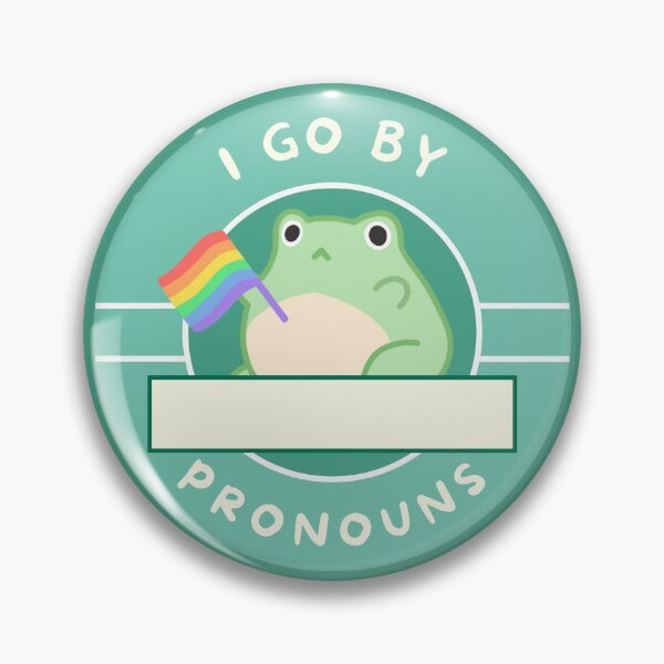 Item preview, I Go By Blank Pronouns LGBTQ Pride Write your own pronouns designed and sold by Furia LGBTQ+ Accessories.