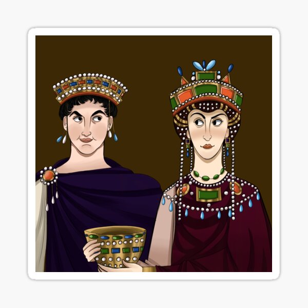 Item preview, Justinian I and Theodora designed and sold by locus-amoenus.
