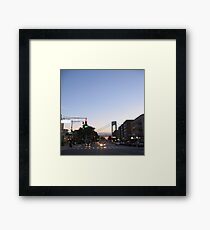 Bay Ridge, Verrazano-Narrows Bridge, Brooklyn, New York Framed Print