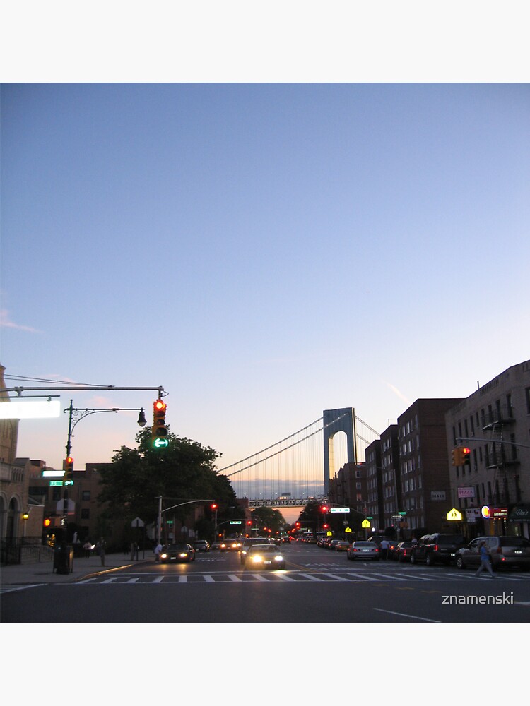 Bay Ridge, Verrazano-Narrows Bridge, Brooklyn, New York by znamenski