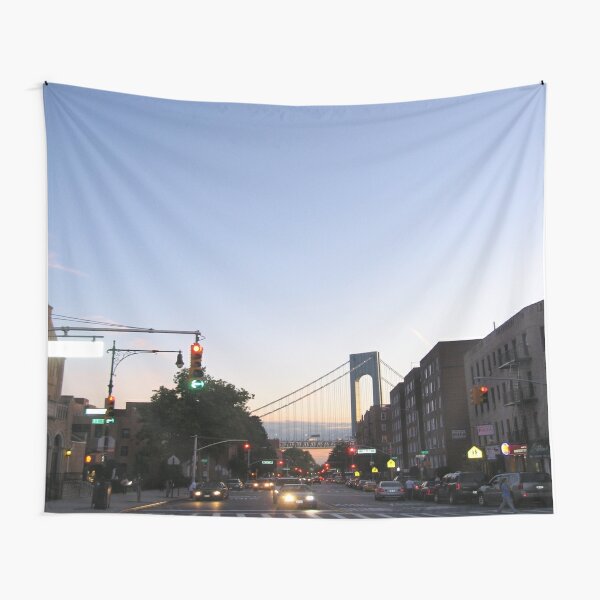 Bay Ridge, Verrazano-Narrows Bridge, Brooklyn, New York Tapestry