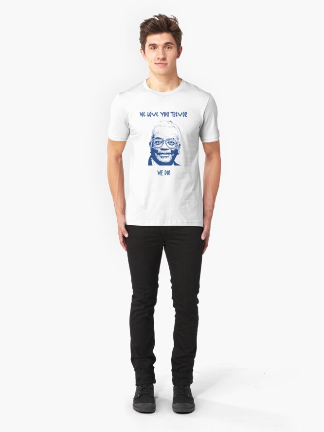 Alternate view of Sir Trevor McDonald (Best on Light) Slim Fit T-Shirt
