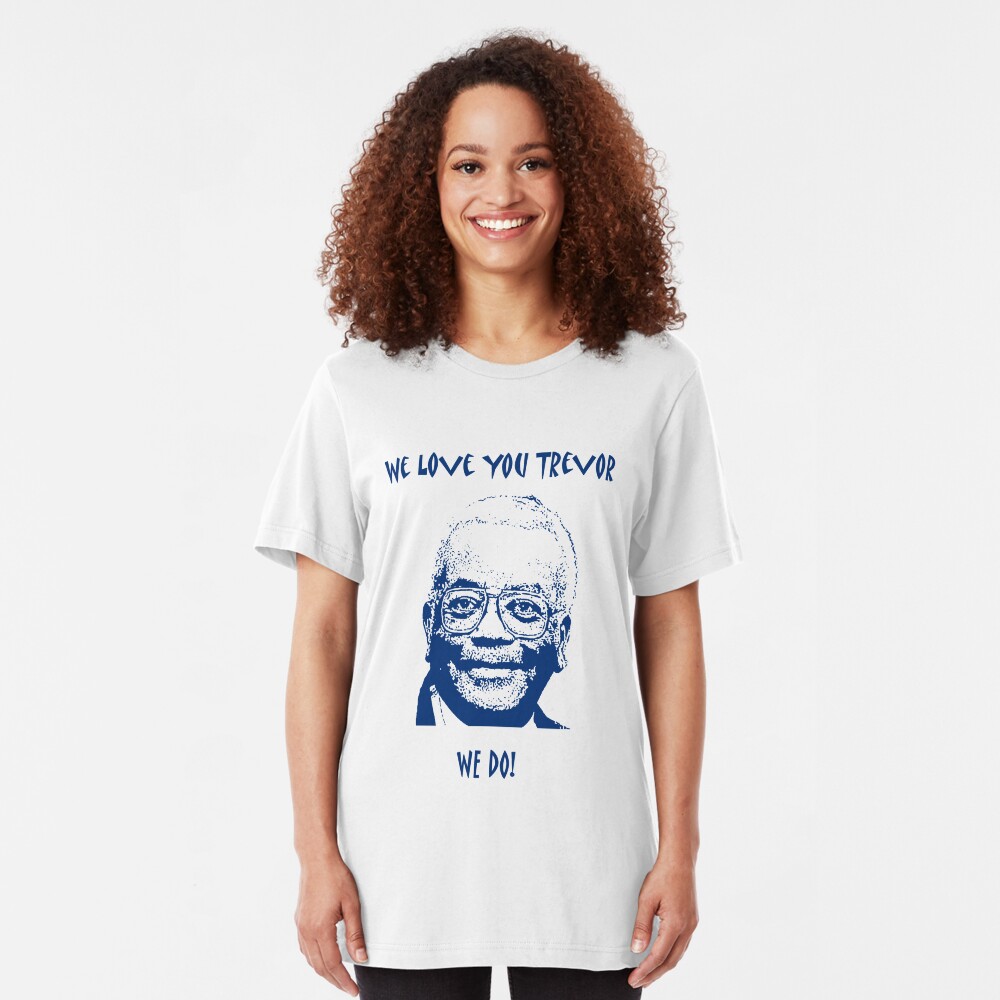 Sir Trevor McDonald (Best on Light) Slim Fit T-Shirt