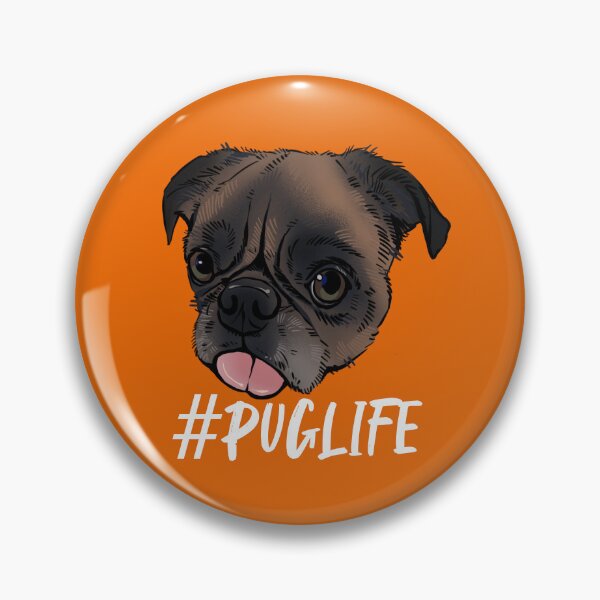 Item preview, #Puglife Orange designed and sold by Petcetera.