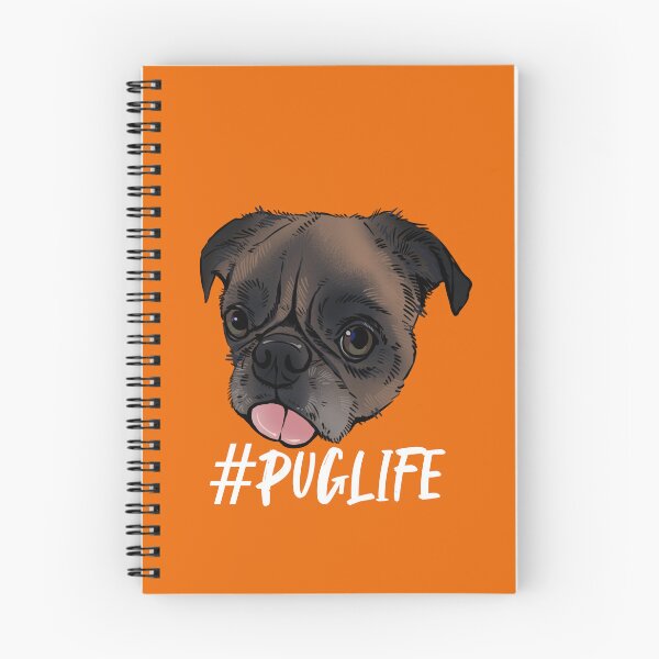 Item preview, #Puglife Orange designed and sold by Petcetera.