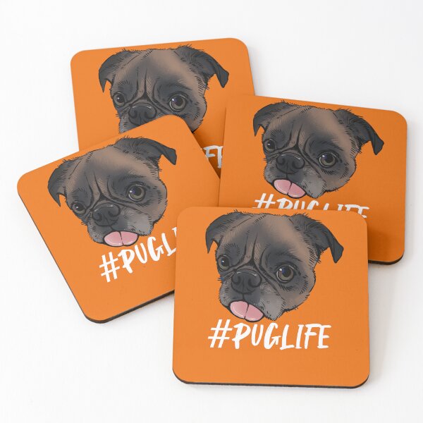Item preview, #Puglife Orange designed and sold by Petcetera.