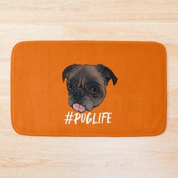 Item preview, #Puglife Orange designed and sold by Petcetera.