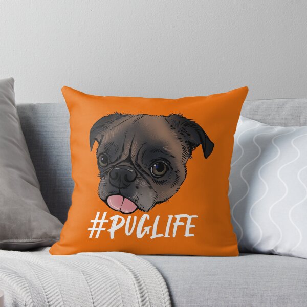 Item preview, #Puglife Orange designed and sold by Petcetera.
